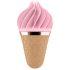 Satisfyer Sweet Treat - akumulátorový, rotační klitoriální vibrátor (růžovo-hnědý)