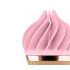 Satisfyer Sweet Treat - akumulátorový, rotační klitoriální vibrátor (růžovo-hnědý)