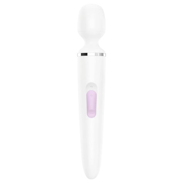 Satisfyer Wand-er Woman - vodotěsný masážní vibrátor (bílý)