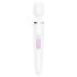 Satisfyer Wand-er Woman - vodotěsný masážní vibrátor (bílý)