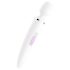 Satisfyer Wand-er Woman - vodotěsný masážní vibrátor (bílý)