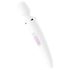 Satisfyer Wand-er Woman - vodotěsný masážní vibrátor (bílý)