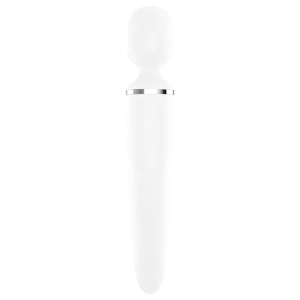 Satisfyer Wand-er Woman - vodotěsný masážní vibrátor (bílý)