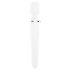 Satisfyer Wand-er Woman - vodotěsný masážní vibrátor (bílý)