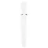 Satisfyer Wand-er Woman - vodotěsný masážní vibrátor (bílý)