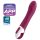 Satisfyer Big Heat - dobíjecí, vyhřívaný vibrátor na bod G (červený)