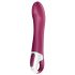 Satisfyer Big Heat - dobíjecí, hřejivý G-bod vibrátor (červený)