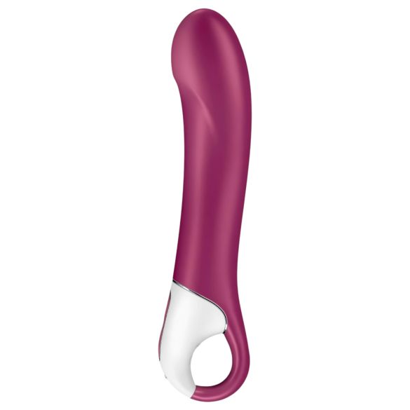 Satisfyer Big Heat - dobíjecí, hřejivý G-bod vibrátor (červený)