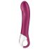 Satisfyer Big Heat - dobíjecí, vyhřívaný vibrátor na bod G (červený)