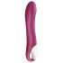 Satisfyer Big Heat - dobíjecí, hřejivý G-bod vibrátor (červený)