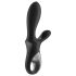 Satisfyer Heat Climax+ – chytrý, hřejivý anál. vibrátor (černý)