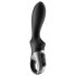 Satisfyer Heat Climax - chytrý hřejivý anální vibrátor (černý)