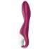 Satisfyer Heated Thrill - chytrý hřejivý vibrátor (červený)
