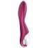 Satisfyer Heated Thrill - chytrý hřejivý vibrátor (červený)