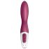Satisfyer Heated Thrill - chytrý hřejivý vibrátor (červený)