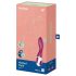Satisfyer Heated Thrill - chytrý vyhřívaný vibrátor (červený)