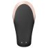 Satisfyer Double Love - chytrý párový vibrátor s dálkovým ovládáním (černý)