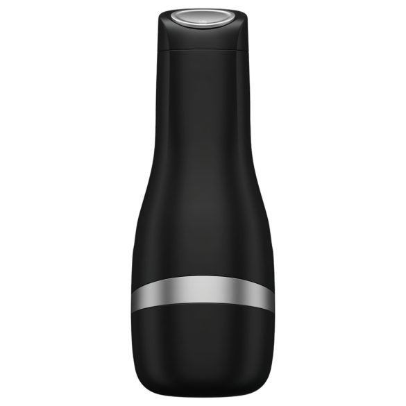 Satisfyer Men Classic - manuální vakuový masturbátor - stříbrný