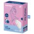 Satisfyer Love Triangle - chytrý stimulátor klitorisu s tlakovými vlnami (bílý)