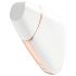 Satisfyer Love Triangle - chytrý stimulátor klitorisu s tlakovými vlnami (bílý)