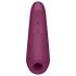 Satisfyer Curvy 1+ - chytrý stimulátor klitorisu (červený)