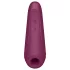 Satisfyer Curvy 1+ - chytrý stimulátor klitorisu s tlakovými vlnami - červený