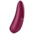 Satisfyer Curvy 1+ - chytrý stimulátor klitorisu (červený)