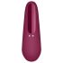 Satisfyer Curvy 1+ - chytrý stimulátor klitorisu (červený)