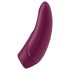 Satisfyer Curvy 1+ - chytrý stimulátor klitorisu (červený)