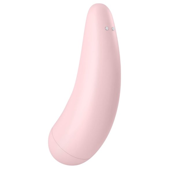 Satisfyer Curvy 2+ - chytrý vzduchový klitorisový stimulátor (růžový)