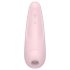 Satisfyer Curvy 2+ - chytrý vzduchový stimulátor klitorisu (růžový)