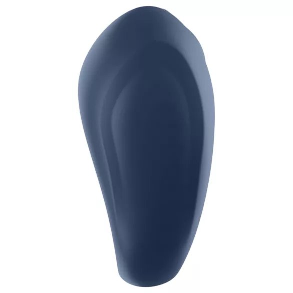 Satisfyer Strong One - vibrační kroužek na penis s ovládáním přes aplikaci pro muže (modrý)