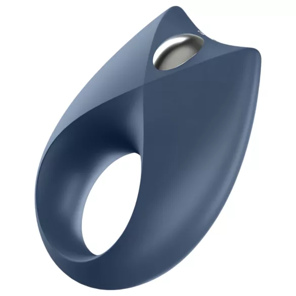 Satisfyer Royal One - vibrační kroužek na penis s ovládáním aplikací, pro muže (modrý)