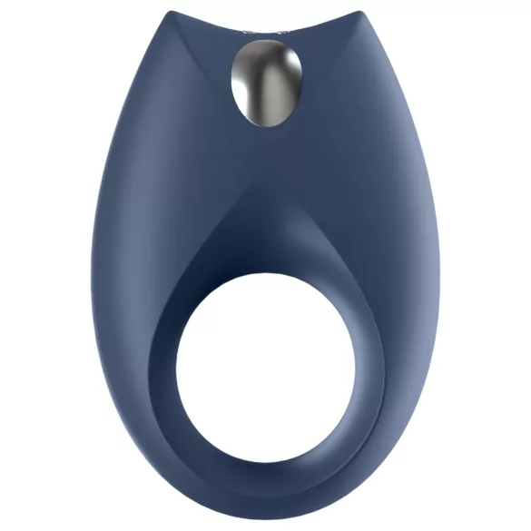 Satisfyer Royal One - vibrační kroužek na penis s ovládáním aplikací, pro muže (modrý)