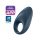 Satisfyer Mighty One - chytrý vibrační kroužek na penis (modrý)