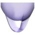Satisfyer Feel Confident - sada menstruačních kalíšků (fialová)