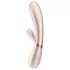 Satisfyer Hot Lover - vibrátor s ohřevem - stříbrný