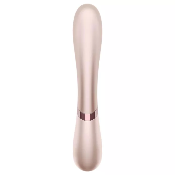 Satisfyer Hot Lover - vibrátor s ohřevem - stříbrný