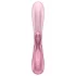 Satisfyer Hot Lover - vibrátor s ohřevem a aplikací - růžový