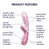 Satisfyer Hot Lover - chytrý vibrátor (růžový)