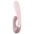 Satisfyer Heat Wave - chytrý, vyhřívaný, ramenní vibrátor (béžový)