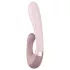 Satisfyer Heat Wave - chytrý vibrační vibrátor s ohřevem a ramenem - béžový