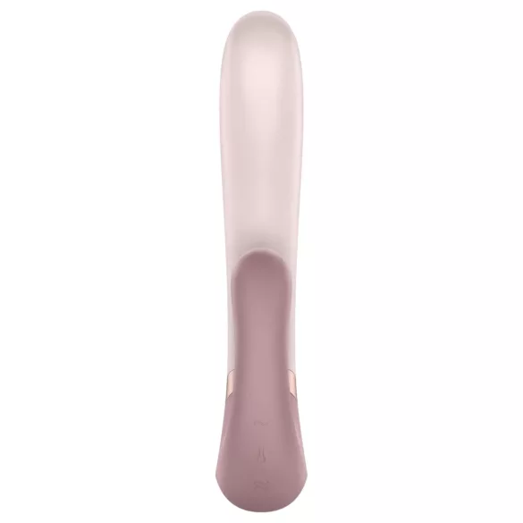 Satisfyer Heat Wave - chytrý vibrační vibrátor s ohřevem a ramenem - béžový