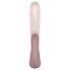 Satisfyer Heat Wave - chytrý, vyhřívaný, ramenní vibrátor (béžový)