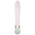 Satisfyer Heat Wave - chytrý hřejivý vibrátor s ramenem (mátový)