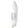 Satisfyer Double Flex - vibrační vajíčko s klitorálními ramínky ovládané aplikací (bílé)