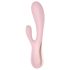 Satisfyer Mono Flex - chytrý vodotěsný vibrátor (růžový)