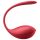 Satisfyer Shiny Petal - vibrační vajíčko na dálkové ovládání (červené)