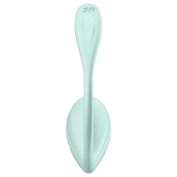 Satisfyer Smooth Petal - chytré vibrační vajíčko (zelené)