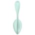 Satisfyer Smooth Petal - chytré vibrační vajíčko (zelené)